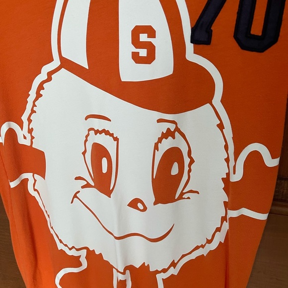 Victorias Secret PINK SU Syracuse University Otto the Orange Collegiate T-Shirt - Picture 3 of 5